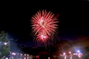 Fireworks Over The Seneca-2